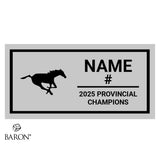 Stampeders LMF Football 2025 Championship Black Standard Window Ring Box
