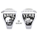 Steel City Bowl Football 2023 Championship Ring - Design 1.1