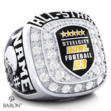 Steel City Bowl Football 2023 Championship Ring - Design 1.1