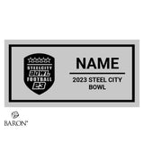 Steel City Bowl Football 2023 Championship Display Case