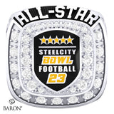 Steel City Bowl Football 2023 Championship Ring - Design 1.1