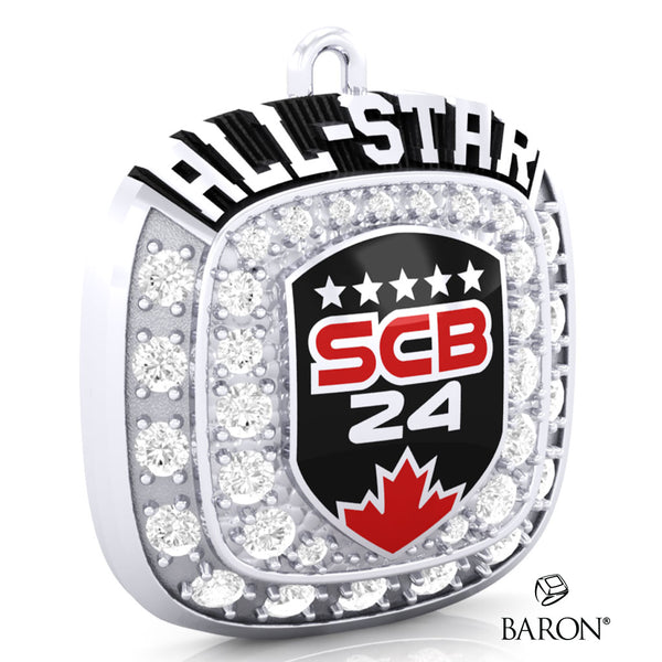 Steel City Bowl Football 2024 Championship Ring Top Pendant - Design 1.3