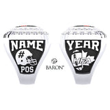 Steel City Bowl Football 2024 Championship Ring - Design 1.2
