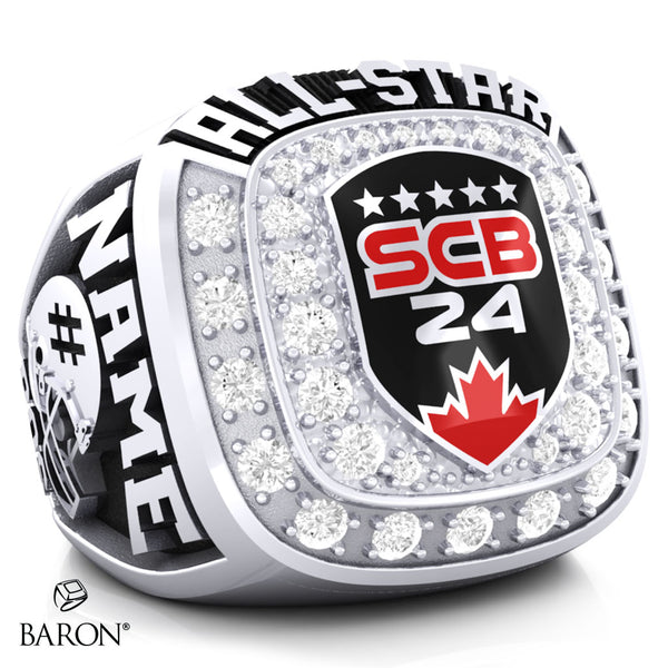 Steel City Bowl Football 2024 Championship Ring - Design 1.2