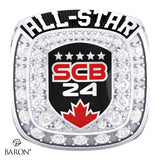 Steel City Bowl Football 2024 Championship Ring - Design 1.2