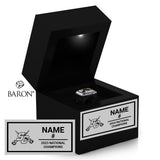 Stoney Creek Sabres Esso Cup 2023 Championship LED Ring Box