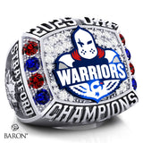 Stratford Warriors U18A OHF Hockey 2025 Championship Ring - Design 2.3