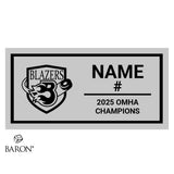 Talbot A U16 Hockey 2025 Championship Black Standard Window Ring Box