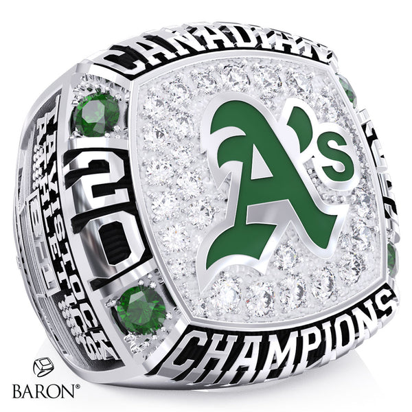 Tavistock Athletics Softball 2025 Championship Ring - Design 1.3