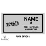 Team BC Lacrosse 2024 Championship Black Standard Window Ring Box