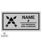 Team Alberta Indigenous Football 2023 Championship Black Window Ring Box