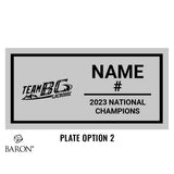 Team BC Lacrosse 2024 Championship Black Standard Window Ring Box