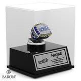 Team BC Lacrosse 2024 U17 Tackaberry Trophy Championship Display Case