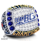Team BC Lacrosse 2024 U17 Tackaberry Trophy Championship Ring - Design 1.3