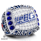 Team BC Lacrosse 2024 U17 Tackaberry Trophy Championship Ring - Design 1.4