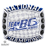 Team BC Lacrosse 2023 Jenny Kyle Cup Championship Ring - Design 1.4