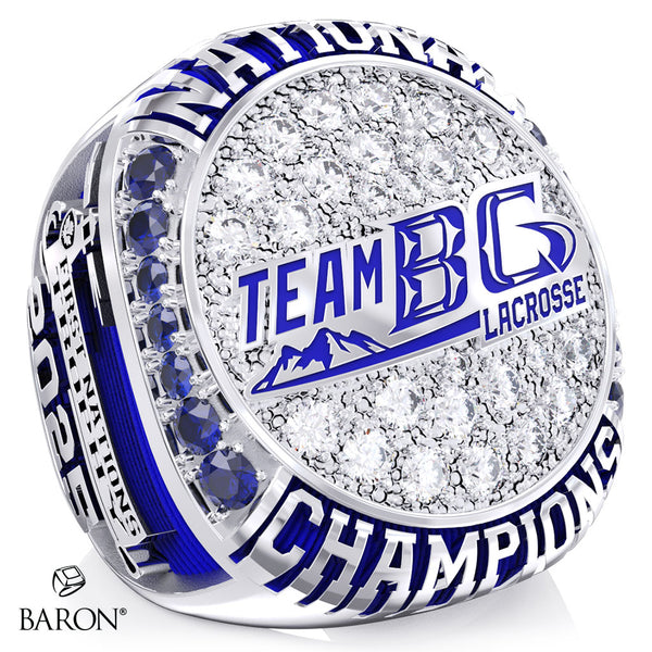 Team BC Lacrosse 2025 Championship Ring - Design 1.2 First Nations Trophy