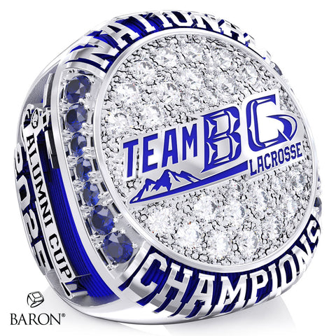 Team BC Lacrosse 2025 Championship Ring - Design 1.3 Alumni Cup