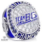 Team BC Lacrosse 2025 Championship Ring - Design 3.3 Jenny Kyle Cup
