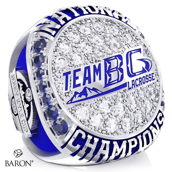 Team BC Lacrosse 2025 Championship Ring - Design 3.3 Jenny Kyle Cup