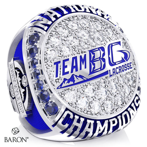 Team BC Lacrosse 2025 Championship Ring - Design 3.3 Jenny Kyle Cup