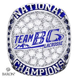 Team BC Lacrosse 2025 Championship Ring - Design 3.3 Jenny Kyle Cup