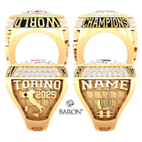 Team Canada FISU Games World University Games 2025-CA Championship Ring - Design 1.5