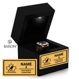 Team Canada FISU Games World University Games 2023 Championship LED Ring Box