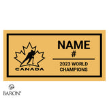 Team Canada FISU Games World University Games 2023 Championship Ring Box