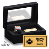 Team Canada Football 2025 Championship Black Standard Window Ring Box