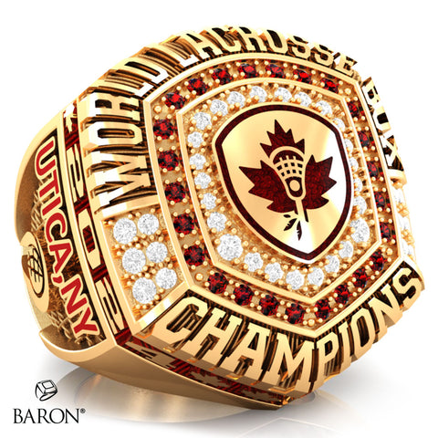 Team Canada Lacrosse 2024 Championship Ring - Design 2.7
