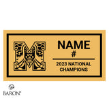 Team Manitoba Hockey 2023 Championship Black Standard Window Ring Box