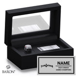 Team Ontario Lacrosse Canada Summer Games 2025 Championship Black Standard Window Ring Box