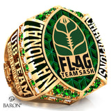 Team Sask Flag Football 2023  Championship Ring - Design 1.3