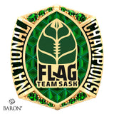 Team Sask Flag Football 2023  Championship Ring - Design 1.3