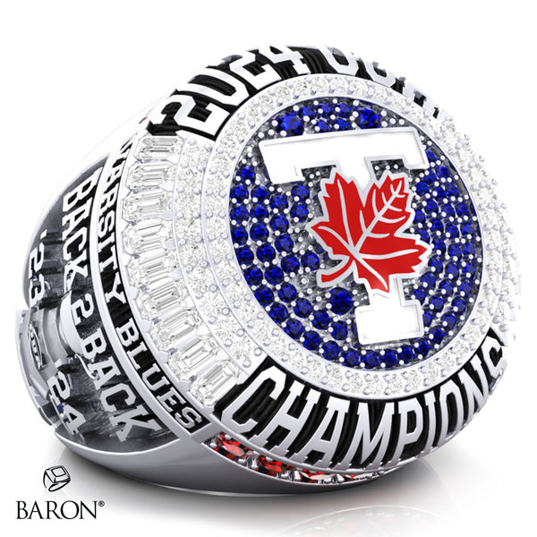 The University of Toronto Baseball 2024 Championship Ring - Design 1.4