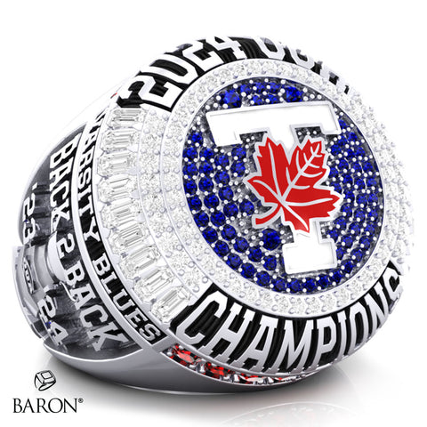 The University of Toronto Baseball 2024 Championship Ring - Design 1.4