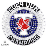 The University of Toronto Baseball 2024 Championship Ring - Design 1.4