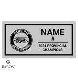 U12 AA Guelph Gryphons Football 2024 Championship Black LED Ring Box