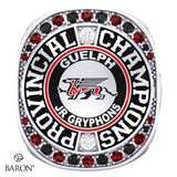 U12 AA Guelph Gryphons Football 2024 Championship Ring - Design 3.1