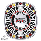 U12 AA Guelph Gryphons Football 2024 Championship Ring - Design 3.2