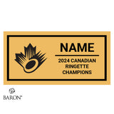 U19 AA Ringette 2024 Championship Display Case