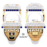 UBC Thunderbirds 2024 U SPORTS Men's Soccer Championship Ring - Design 3.3