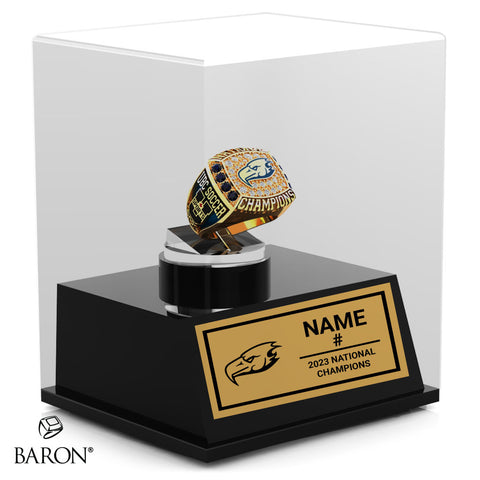 UBC Thunderbirds Soccer 2023 Championship Display Case