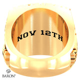 UBC Thunderbirds Soccer 2023 Championship Ring - Design 3.8