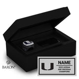 UCC Football 2023 Championship Black Standard Window Ring Box
