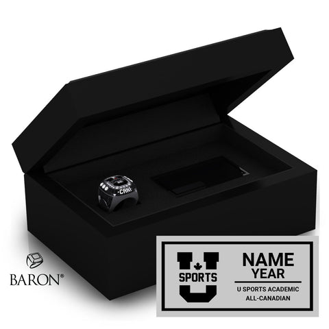 U Sports Academic All - Canadian Championship Ring Box