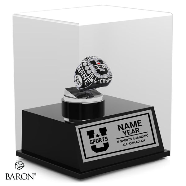 U Sports Academic All - Canadian Championship Display Case
