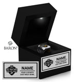 U SPORTS East-West Bowl Football Championship Black LED Ring Box