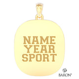 U SPORTS Team Canada FISU Ring Top Pendant - Design 1.5